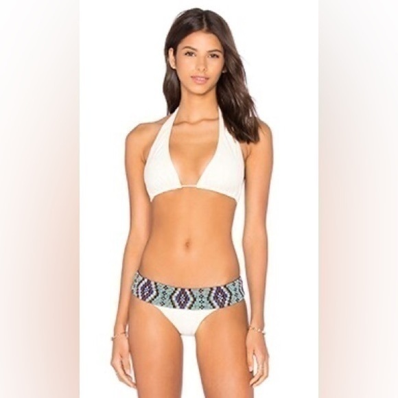 PILYQ Belted Teeny Bikini Bottom ONLY in Keshi Pearl - Picture 5 of 12